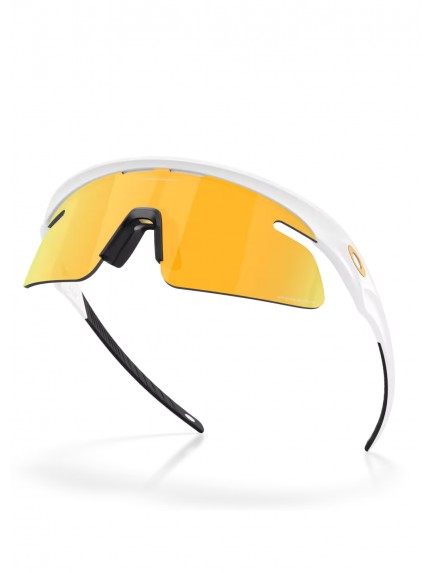 OAKLEY RSLV LITE Matte White/Prizm 24k sportiniai akiniai