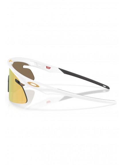 OAKLEY RSLV LITE Matte White/Prizm 24k sportiniai akiniai