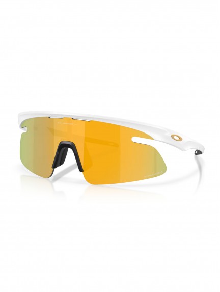 OAKLEY RSLV LITE Matte White/Prizm 24k sportiniai akiniai
