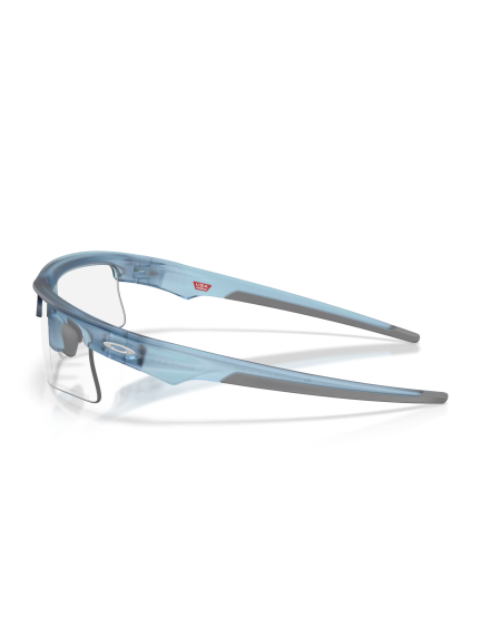 OAKLEY BISPHAERA Matte Trans Stonewash/Clear to black iridium photochromic sportiniai akiniai