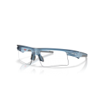 OAKLEY BISPHAERA Matte Trans Stonewash/Clear to black iridium photochromic sportiniai akiniai