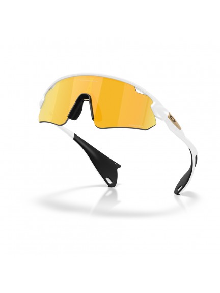 OAKLEY Stunt Devil Matte White/Prizm 24k sportiniai akiniai