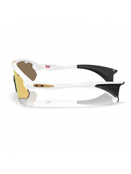 OAKLEY Stunt Devil Matte White/Prizm 24k sportiniai akiniai