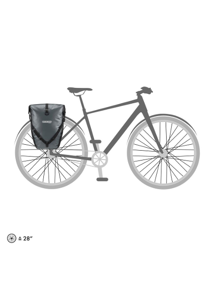 ORTLIEB BACK ROLLER CLASSIC 40L 2 dviračio krepšių komplektas
