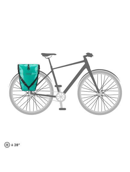 ORTLIEB BACK ROLLER FREE <br /> dviračio krepšių komplektas 