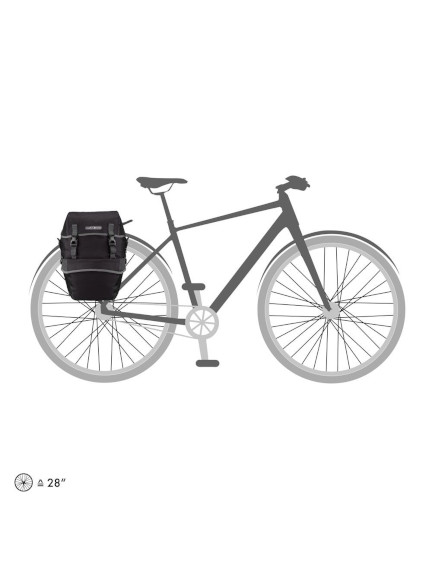 ORTLIEB BIKE PACKER PLUS <br /> dviračio krepšių komplektas