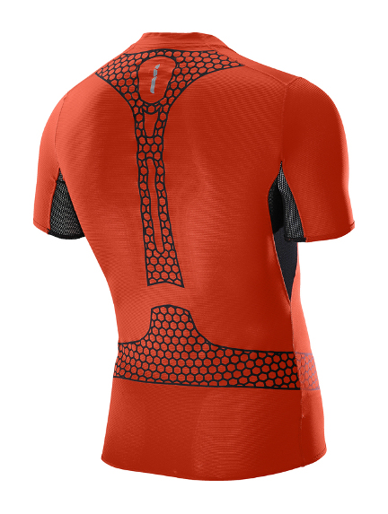 S-LAB EXO ZIP TEE vyr. bėgimo marškinėliai