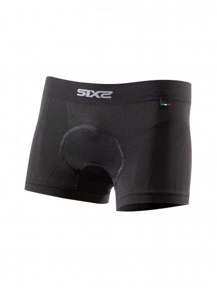 SIXS UNDERWEAR CARBON BOX6 dviratininko kelnaitės su įklotu