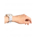 SUUNTO 20mm BRAIDED WHITE/GOLD apyrankė