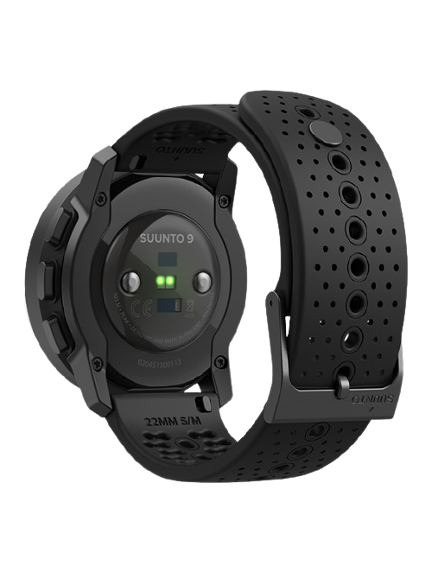 SUUNTO 9 PEAK ALL BLACK sportinis laikrodis