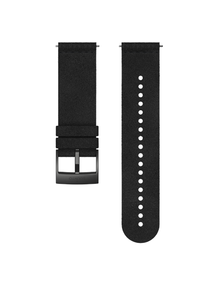 SUUNTO 24mm MICROFIBRE BLACK apyrankė