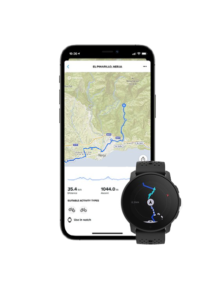 SUUNTO 9 PEAK ALL BLACK sportinis laikrodis
