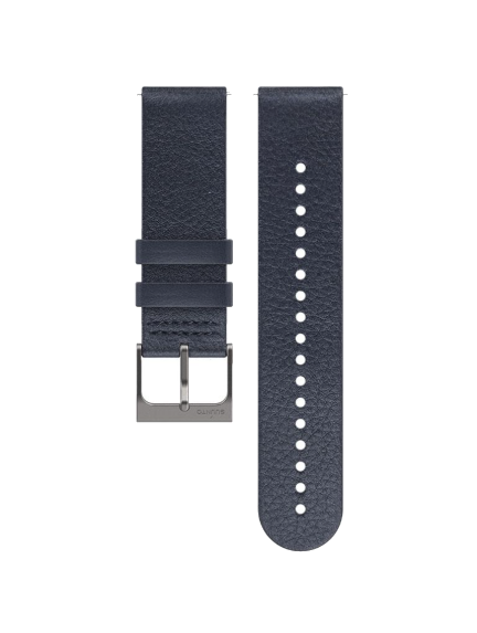 SUUNTO 22mm LEATHER GRANITE BLUE apyrankė