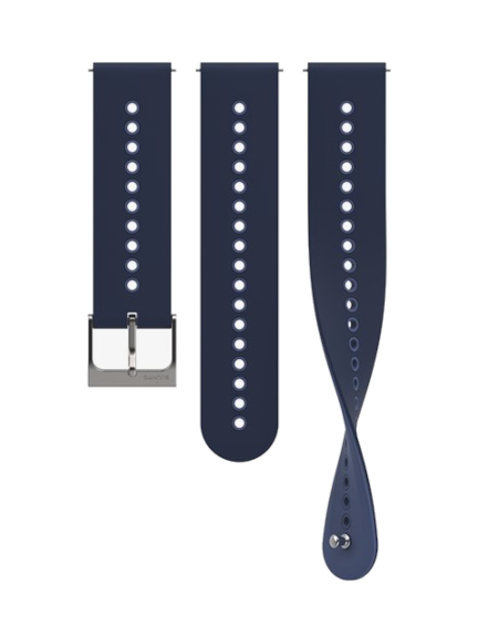 SUUNTO 22mm SILICONE GRANITE BLUE apyrankė