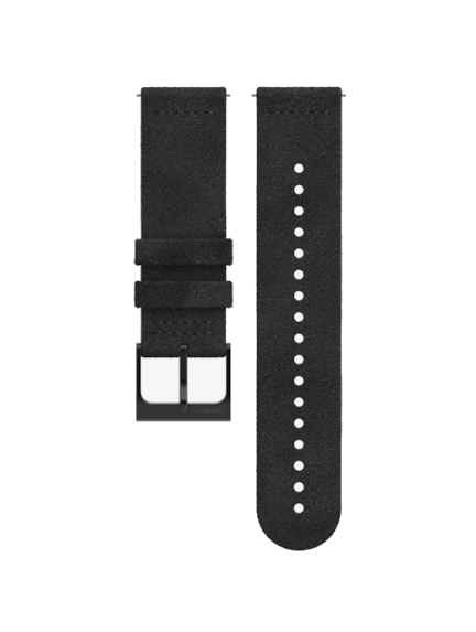SUUNTO 22mm MICROFIBER ALL BLACK apyrankė