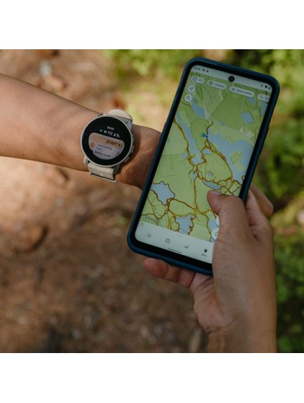 SUUNTO 9 PEAK PRO TITANIUM SAND sportinis laikrodis