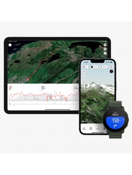 SUUNTO 9 PEAK PRO FOREST GREEN sportinis laikrodis