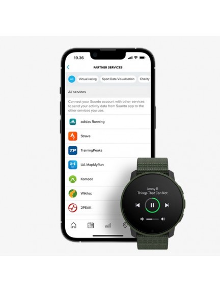 SUUNTO 9 PEAK PRO FOREST GREEN sportinis laikrodis
