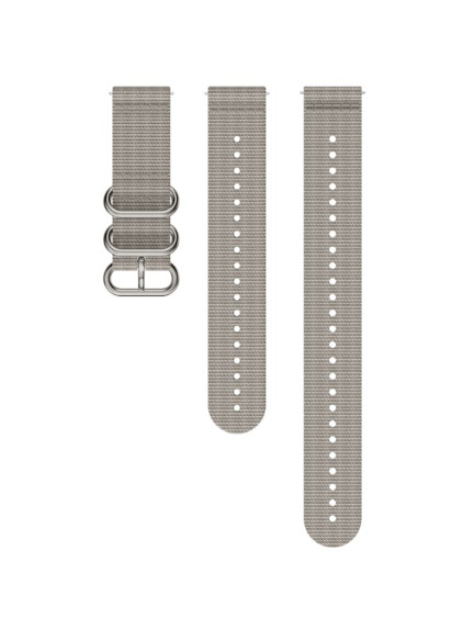 SUUNTO 22MM EXPLORE 1 TEXTILE STRAP SAND GREY apyrankė