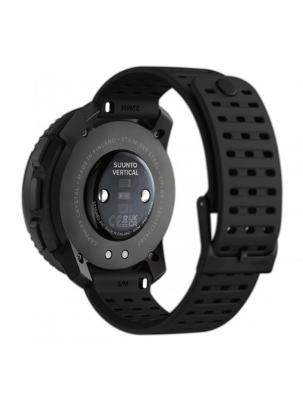 SUUNTO VERTICAL SOLAR ALL BLACK sportinis laikrodis