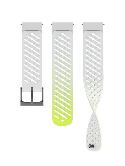 SUUNTO 22mm ATHLETIC 5 SILICONE CANARY WHITE apyrankė