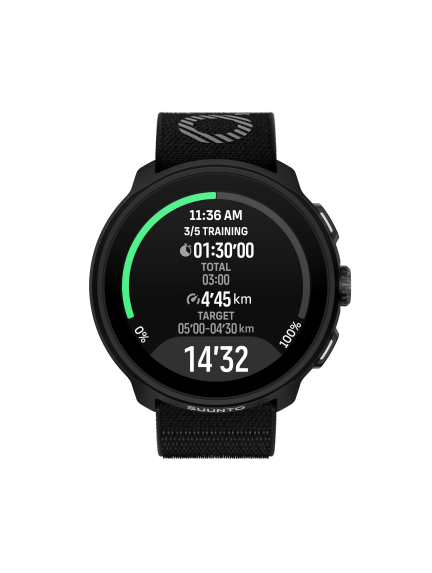 SUUNTO RUN ALL BLACK sportinis laikrodis