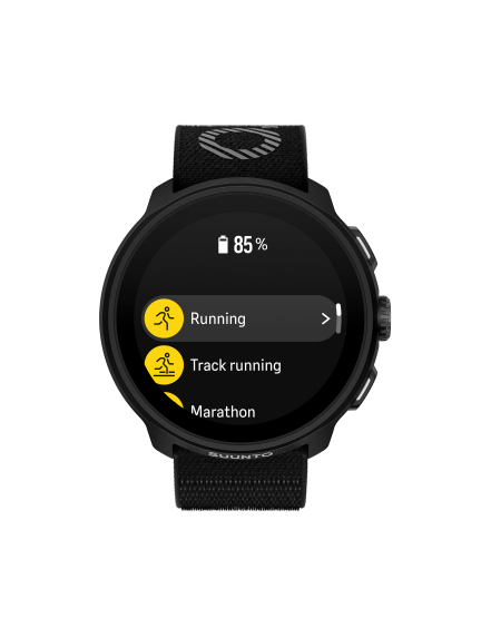 SUUNTO RUN ALL BLACK sportinis laikrodis