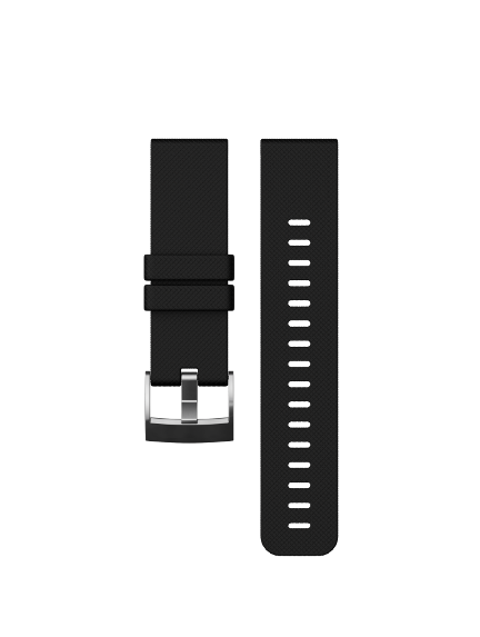SUUNTO TRAVERSE BLACK SILICONE apyrankė
