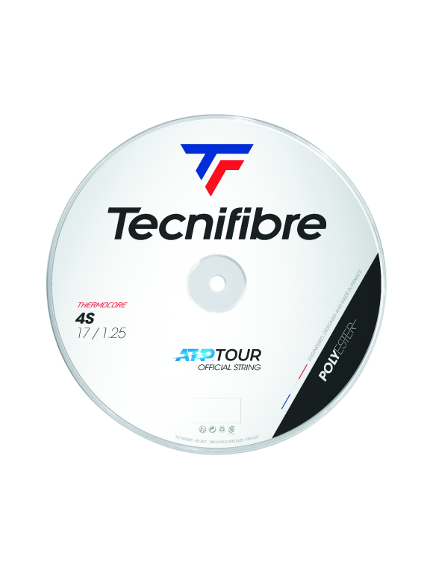 TECNIFIBRE Black Code 4S 17/1.25mm 200m Black stygos teniso raketei
