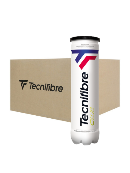 TECNIFIBRE CLUB (4x18) teniso kamuoliukų dėžė