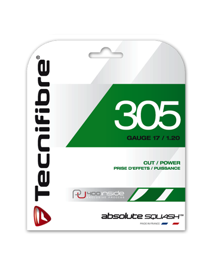 TECNIFIBRE 305 Green 1.20mm stygos skvošui