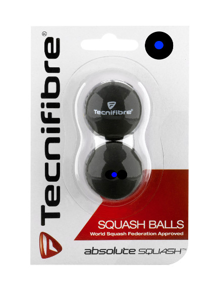 TECNIFIBRE Blue Dot skvošo kamuoliukai