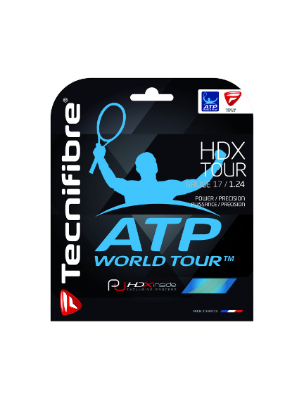 TECNIFIBRE HDX TOUR 1,24 <br /> stygos teniso raketei