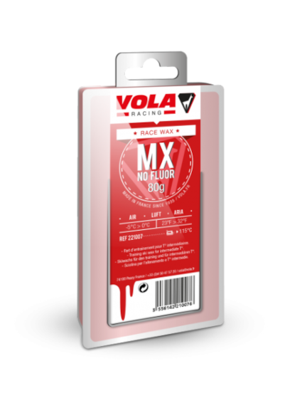VOLA MX race vaškas 80g RED, no fluor
