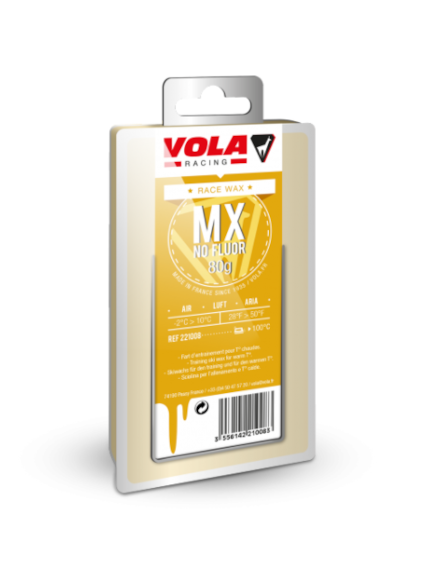 VOLA MX race vaškas 80g YELLOW, no fluor