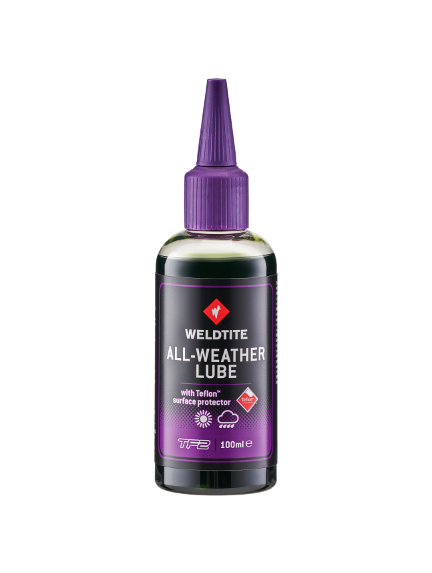 WELDTITE ALL-WEATHER dviračio grandinės alyva su teflonu visoms oro sąlygoms 100ml