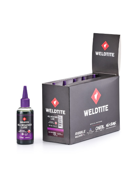 WELDTITE ALL-WEATHER dviračio grandinės alyva su teflonu visoms oro sąlygoms 100ml