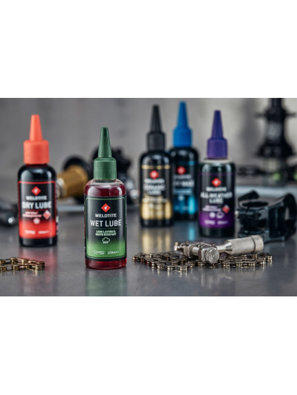 WELDTITE WET dviračio grandinės alyva lietingam orui 100ml