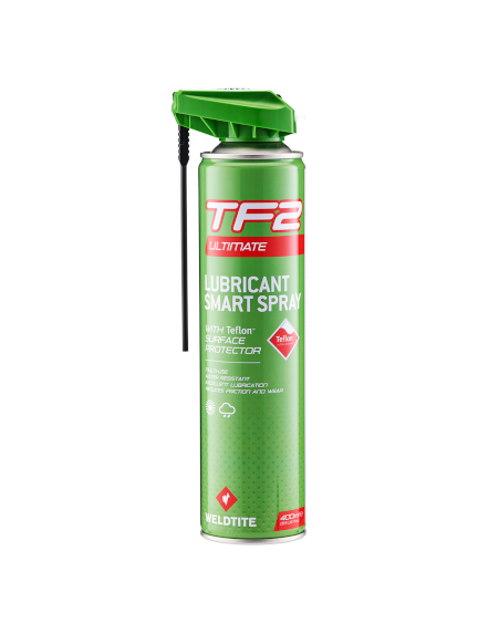 WELDTITE SMART <br /> purškiama tefloninė alyva su šiaudeliu 400 ml