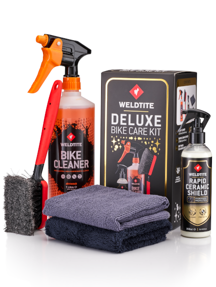 WELDTITE Deluxe dviračių priežiūros priemonių rinkinys