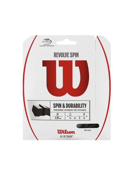 WILSON Revolve Spin 17 stygos teniso raketei