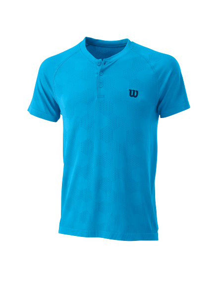 WILSON POWER SEAMLESS HENLEY vyriški marškinėliai