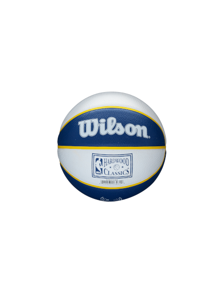 WILSON NBA TEAM RETRO MINI GOLDEN STATE WARRIORS krepšinio kamuolys