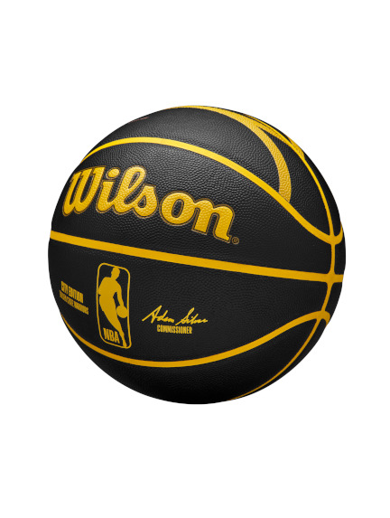 WILSON NBA TEAM CITY COLLECTOR GOLDEN STATE WARRIORS krepšinio kamuolys