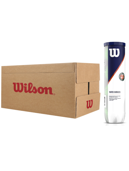 WILSON ROLAND GARROS (4x18) teniso kamuoliukų dėžė