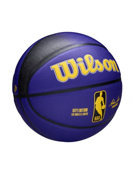 WILSON NBA TEAM CITY COLLECTOR LA LAKERS krepšinio kamuolys