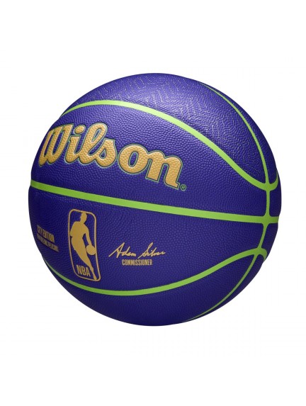 WILSON NBA TEAM CITY COLLECTOR NEW ORLEANS PELICANS krepšinio kamuolys
