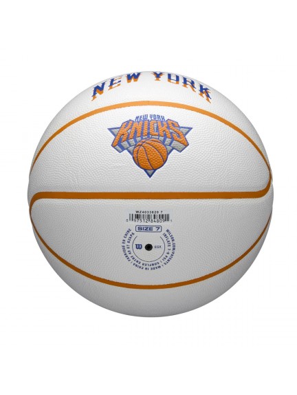 WILSON NBA TEAM CITY COLLECTOR NEW YORK KNICKS krepšinio kamuolys