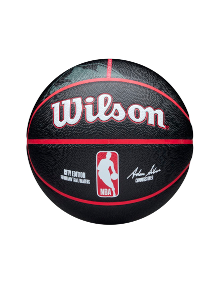 WILSON NBA TEAM CITY COLLECTOR PORTLAND TRAIL BLAZERS krepšinio kamuolys