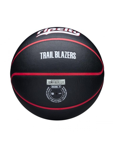 WILSON NBA TEAM CITY COLLECTOR PORTLAND TRAIL BLAZERS krepšinio kamuolys